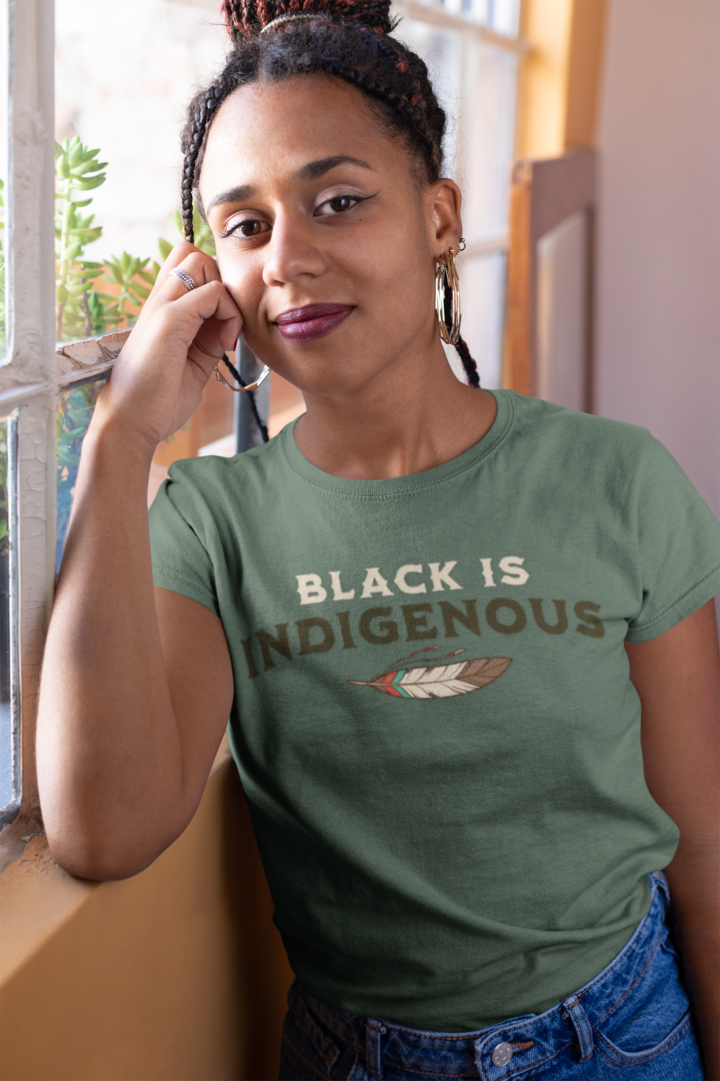 Black Is Indigenous Tee