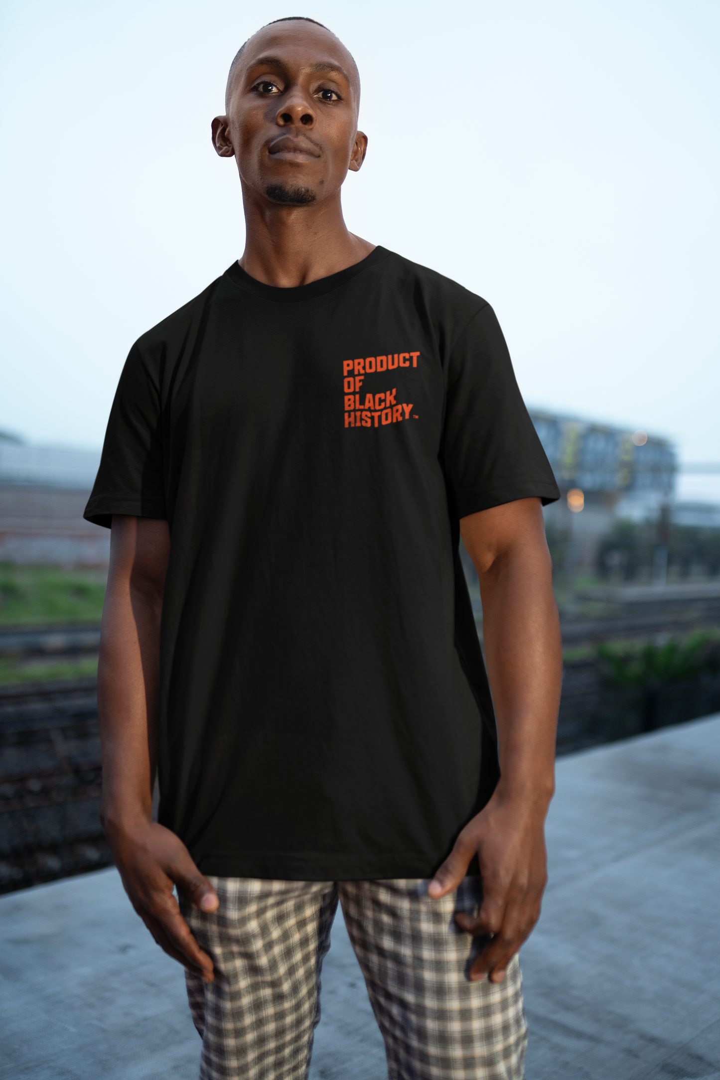 Product of Black History Tee — Oversized Boxy T‑Shirt