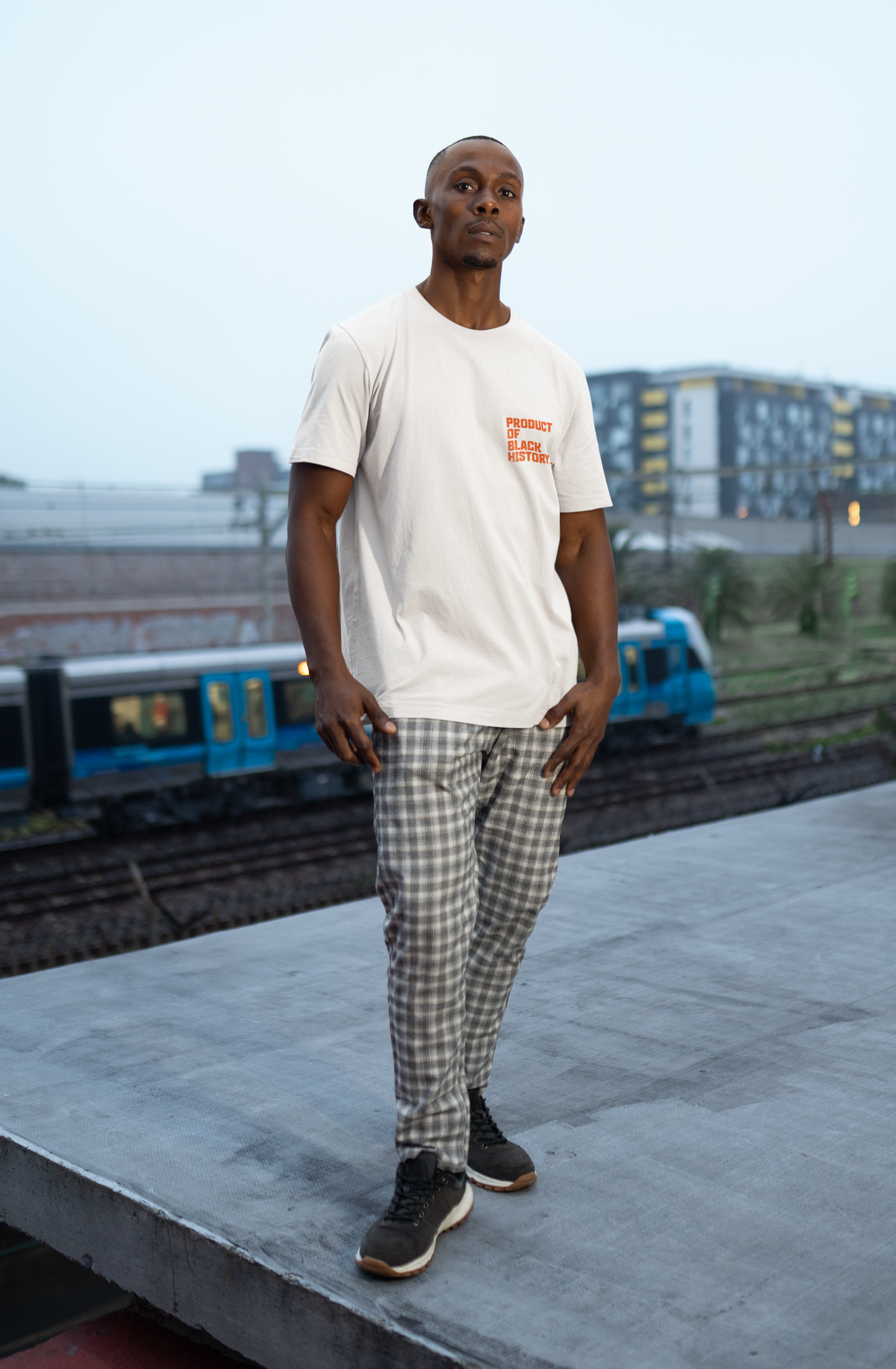 Product of Black History Tee — Oversized Boxy T‑Shirt